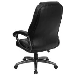 Flash Furniture Faux Leather Executive Chair, Black And Smoked (GO7145BK) -Cheap The Flex Chair Store unnamed file 3040