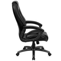 Flash Furniture Faux Leather Executive Chair, Black And Smoked (GO7145BK) -Cheap The Flex Chair Store unnamed file 3041