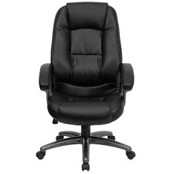 Flash Furniture Faux Leather Executive Chair, Black And Smoked (GO7145BK) -Cheap The Flex Chair Store unnamed file 3042