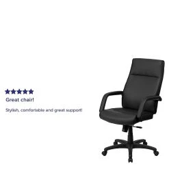 Flash Furniture High Back Leather Executive Office Chairs With Memory Foam Padding (BT90033HBK) -Cheap The Flex Chair Store unnamed file 3047