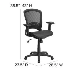 Flash Furniture Mesh Executive Chair, Black (HL-0007T-GG) -Cheap The Flex Chair Store unnamed file 3056
