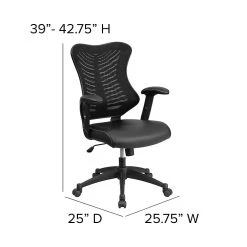 Flash Furniture Mesh Office Chair, Black (BLZP806BKLEA) -Cheap The Flex Chair Store unnamed file 3073