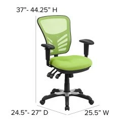 Flash Furniture Mesh Executive Chair, Green (HL0001GN) -Cheap The Flex Chair Store unnamed file 3091