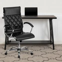 Flash Furniture High-Back Leather Executive Office Chair, Black -Cheap The Flex Chair Store unnamed file 3141