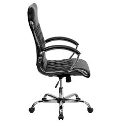 Flash Furniture High-Back Leather Executive Office Chair, Black -Cheap The Flex Chair Store unnamed file 3145