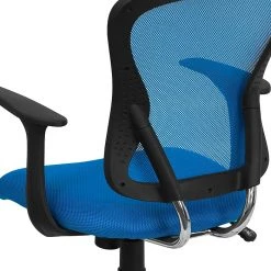 Flash Furniture Mid-Back Office Chair, Blue -Cheap The Flex Chair Store unnamed file 3172