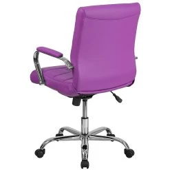 Flash Furniture Mid-Back, Purple Vinyl Executive Swivel Office Chair With Chrome Arms [GO-2240-PUR-GG] -Cheap The Flex Chair Store unnamed file 3256
