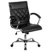 Flash Furniture Mid-Back Leather Executive Office Chair, Black -Cheap The Flex Chair Store unnamed file 3259