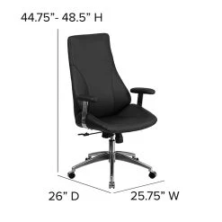 Flash Furniture BT90068H Black Leather Executive Swivel High Back Office Chair -Cheap The Flex Chair Store unnamed file 3282