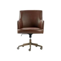 Finch Belmont Ergonomic Leather Swivel Executive Chair, Cognac Brown (CHR10061D)