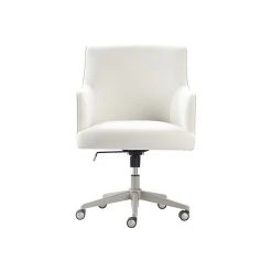 Finch Belmont Ergonomic Twill Swivel Executive Chair, Ivory (CHR10061A)