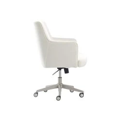 Finch Belmont Ergonomic Twill Swivel Executive Chair, Ivory (CHR10061A) -Cheap The Flex Chair Store unnamed file 3316