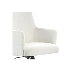 Finch Belmont Ergonomic Twill Swivel Executive Chair, Ivory (CHR10061A) -Cheap The Flex Chair Store unnamed file 3318