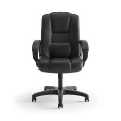 HON High-Back Executive Chair, Black Vinyl, Contrast Stitching, Fixed Arms (BSXVL131EN11) -Cheap The Flex Chair Store unnamed file 3325