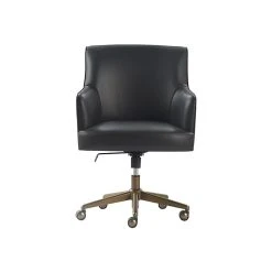 Finch Belmont Ergonomic Leather Swivel Executive Chair, Charcoal (CHR10061C)