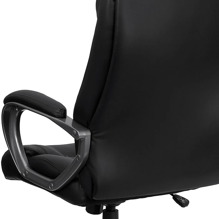 Flash Furniture Faux Leather Executive Chair, Gray And Black (BT9066BK) 11 Flash Furniture Faux Leather Executive Chair, Gray And Black (BT9066BK) - Image 9