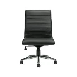 Offices To Go Luxhide Executive Chair, Black (OTG11732PU30/BL20)