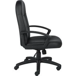 GIS Offices To Go Luxhide Bonded Leather Executive Mid-Back Chair, Black (OTG11616B) -Cheap The Flex Chair Store unnamed file 3490