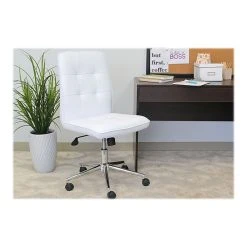 Boss Millennial Modern Faux Leather Computer And Desk Chair, White (B330-WT) 11 Boss Millennial Modern Faux Leather Computer And Desk Chair, White (B330-WT) -Cheap The Flex Chair Store unnamed file 353