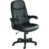 Safco Big & Tall Executive Leather Chair With Upholstered Arms, Black -Cheap The Flex Chair Store unnamed file 3633