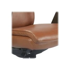 La-Z-Boy Dawson Ergonomic Faux Leather Swivel Executive Chair, Saddle Brown (CHR10083C) -Cheap The Flex Chair Store unnamed file 3640