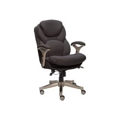 Serta Claremont Ergonomic Fabric Swivel Executive Chair With Back In Motion Technology, Dark Gray (44186E) -Cheap The Flex Chair Store unnamed file 3646