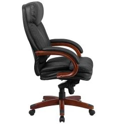 Flash Furniture LeatherSoft Executive Chair, Black/Mahogany (BT-90171H-S-GG) -Cheap The Flex Chair Store unnamed file 3660
