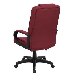 Flash Furniture High Back Fabric Executive Office Chair With Padded Nylon Arms, Burgundy -Cheap The Flex Chair Store unnamed file 3681