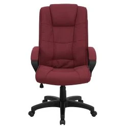 Flash Furniture High Back Fabric Executive Office Chair With Padded Nylon Arms, Burgundy -Cheap The Flex Chair Store unnamed file 3683