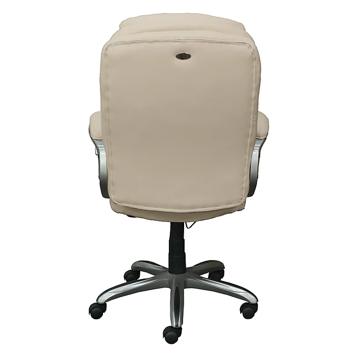 Serta Works My Fit Bonded Leather Executive Office Chair With 360 Motion Support, Inspired Ivory (CHR200063) 6 Serta Works My Fit Bonded Leather Executive Office Chair With 360 Motion Support, Inspired Ivory (CHR200063) - Image 4