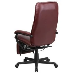 Flash Furniture High-Back LeatherSoft Executive Chair, Fixed Arms, Burgundy -Cheap The Flex Chair Store unnamed file 3695