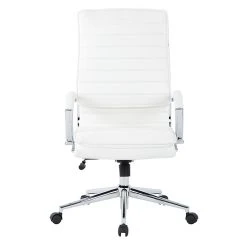 Office Star Pro-Line II White Faux Leather High Back Manager's Chair With Chrome Finish Arms And Base (SPX23590C-U11) -Cheap The Flex Chair Store unnamed file 3700