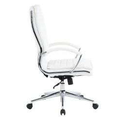 Office Star Pro-Line II White Faux Leather High Back Manager's Chair With Chrome Finish Arms And Base (SPX23590C-U11) -Cheap The Flex Chair Store unnamed file 3703