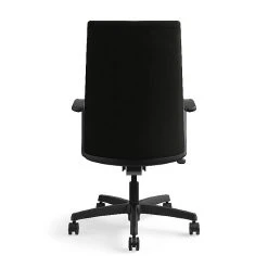 HON Ignition Executive High-Back Chair, Center-Tilt, Fixed Arms, Black Leather -Cheap The Flex Chair Store unnamed file 3714