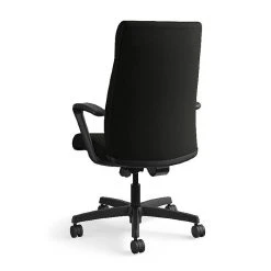 HON Ignition Executive High-Back Chair, Center-Tilt, Fixed Arms, Black Leather -Cheap The Flex Chair Store unnamed file 3715