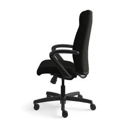 HON Ignition Executive High-Back Chair, Center-Tilt, Fixed Arms, Black Leather -Cheap The Flex Chair Store unnamed file 3717