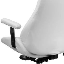 Flash Furniture Mid-Back Leather Executive Swivel Office Chair, White () -Cheap The Flex Chair Store unnamed file 3766