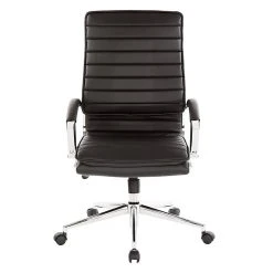 Office Star Pro-Line II Black Faux Leather High Back Manager's Chair With Chrome Finish Arms And Base (SPX23590C-U6) -Cheap The Flex Chair Store unnamed file 3831