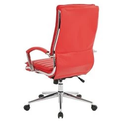 Office Star Pro-Line II Red Faux Leather High Back Manager's Chair With Chrome Finish Arms And Base (SPX23590C-U9) -Cheap The Flex Chair Store unnamed file 3847