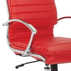 Office Star Pro-Line II Red Faux Leather High Back Manager's Chair With Chrome Finish Arms And Base (SPX23590C-U9) -Cheap The Flex Chair Store unnamed file 3851