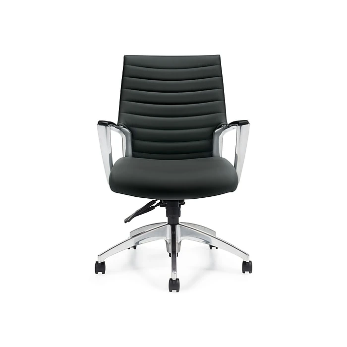 Global Accord Vinyl Executive Chair, Ink Black (26714ALA16F) 3 Global Accord Vinyl Executive Chair, Ink Black (26714ALA16F) - Image 2