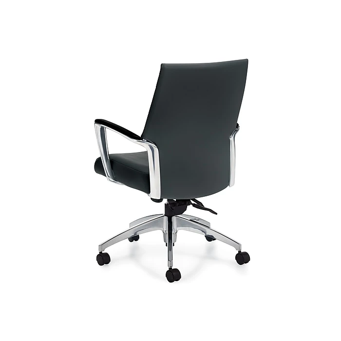 Global Accord Vinyl Executive Chair, Ink Black (26714ALA16F) 4 Global Accord Vinyl Executive Chair, Ink Black (26714ALA16F) - Image 3