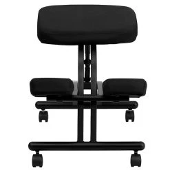 Flash Furniture Fabric Ergonomic Kneeling Chair With Black Frame, Black -Cheap The Flex Chair Store unnamed file 3868
