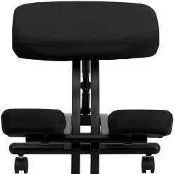 Flash Furniture Fabric Ergonomic Kneeling Chair With Black Frame, Black -Cheap The Flex Chair Store unnamed file 3870