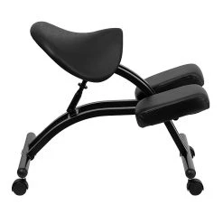 Flash Furniture Ergonomic Kneeling Chair With Saddle Seat, Black -Cheap The Flex Chair Store unnamed file 3893