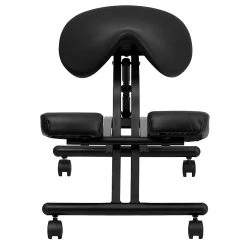 Flash Furniture Ergonomic Kneeling Chair With Saddle Seat, Black -Cheap The Flex Chair Store unnamed file 3894