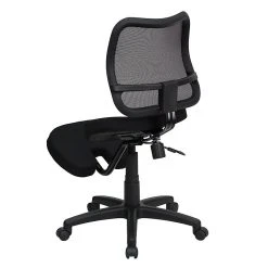 Flash Furniture Ergonomic Mesh Kneeling Task Chair, Armless, Black -Cheap The Flex Chair Store unnamed file 3899