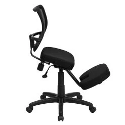 Flash Furniture Ergonomic Mesh Kneeling Task Chair, Armless, Black -Cheap The Flex Chair Store unnamed file 3901