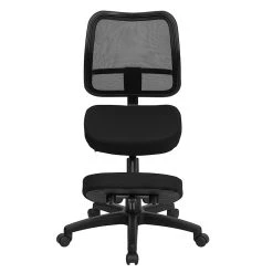 Flash Furniture Ergonomic Mesh Kneeling Task Chair, Armless, Black -Cheap The Flex Chair Store unnamed file 3902