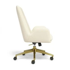 Union & Scale™ MidMod Fabric Manager Chair, Cream (UN56982) -Cheap The Flex Chair Store unnamed file 3912